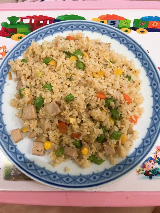 Cơm rang giò chả